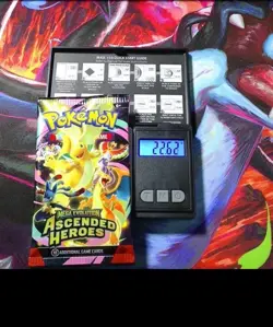 VERY HEAVY! GOD PACKUUU 22.62g Ascended Heroes Pokemon TCG Booster (SEALED) - Image 1