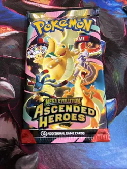 VERY HEAVY! GOD PACKUUU 22.62g Ascended Heroes Pokemon TCG Booster (SEALED) - Image 2