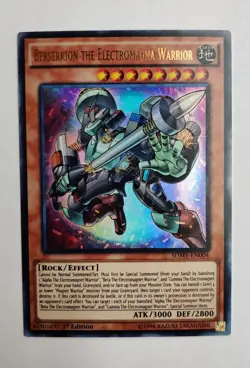 Berserkion the Electromagna Warrior SDMY-EN004 1st Edition Yu-Gi-Oh! - Image 1