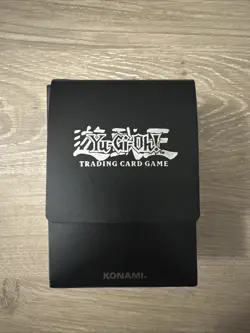 Yugioh 1996 Vintage Deck Box Official Konami Black BOX ONLY! No Cards - Image 1