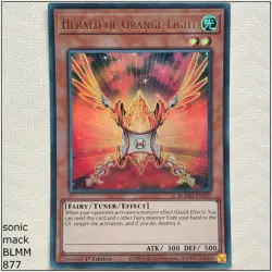 Herald of Orange Light - BLMM-EN103 - Ultra Rare 1st Edition Yugioh - Image 1