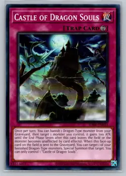 2020 Yu-Gi-OH! 1st Edition Castle of Dragon Souls SDBE-EN033 - Image 1