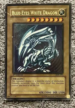 Yu Gi Oh! - Blue-Eyes White Dragon – SDK-001 – 1st Edition - Image 1