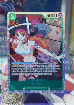 ONE PIECE TCG- SR - OP02-036 NAMI FOIL Paramount War English - Image 1