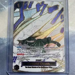 Ground Death (Alternate Art) OP14-096 The Azure Sea's Seven Foil One Piece - Image 2