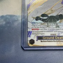 Ground Death (Alternate Art) OP14-096 The Azure Sea's Seven Foil One Piece - Image 3