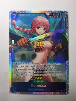 Rebecca OP10-058 SR One Piece TCG English - Image 1