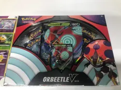 Pokemon Orbeetle V Box Set with 6 Additional HOLO Cards Brand New Sealed! - Image 2