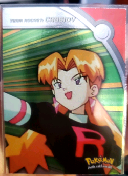 Pokemon Topps Ash Ketchum Foil Card PLUS BONUS CASSIDY - Image 3