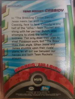 Pokemon Topps Ash Ketchum Foil Card PLUS BONUS CASSIDY - Image 4