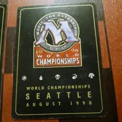 Mtg x2 Cursed Scroll x2 LP/NM - Ben Rubin - 1998 World Championship Magic Card - Image 5