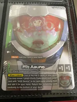 Flit Asuno R+ Gundam card Game GD02-088 In Hand Fast Shipping - Image 1
