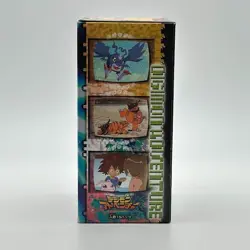 Vintage 1999 Japanese Digimon Adventure Trading Cards Booster Box 15 Packs RARE! - Image 4