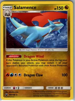 Salamence - (Cosmos Holo) 106/168 Holo - Pokemon Card - NM - Image 1