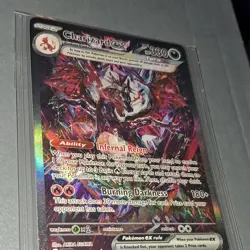 Pokemon Charizard ex Holo 330HP Infernal Reign Burning Darkness Card - Image 3