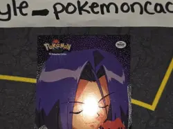 TV10 James Textured Holo Pokemon Topps Series 1 Card LP front/NM back - Image 3