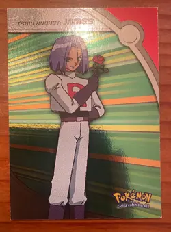2000 Topps Pokemon Trading Cards Series 2 Holo #HV4 James Team Rocket NM - Image 1