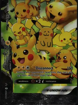 Pikachu V-Union Promo SWSH: Sword & Shield Promo Cards SWSH141 NM - Image 1
