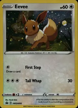 Eevee - Promo SWSH: Sword & Shield Promo Cards SWSH095 NM - Image 1