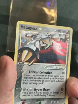 Pokemon Metagross Star 113/113 EX Delta Species Holo Ultra Rare 90 HP Card - Image 5