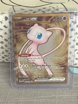 Mew ex 205/165 MEW EN-151 Metal Ultra Premium Collection Promo Pokemon Card - Image 1