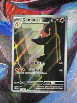 Pokemon TCG Charmeleon Scarlet Violet-151 Card MEW 169/165 English NM/M - Image 1