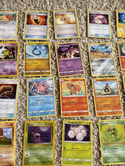 60 Pokemon Cards Lot – Unsorted Collection – Unrated - Image 4