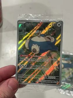 Snorlax SVP EN 051 Black Star Promo Scarlet & Violet Pokemon 151 Card - Sealed * - Image 1