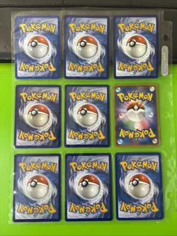 Pokemon Binder Collection Vulpix Ninetales Cards WOTC Platinum Sword & Shield - Image 2