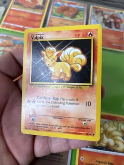Pokemon Binder Collection Vulpix Ninetales Cards WOTC Platinum Sword & Shield - Image 5
