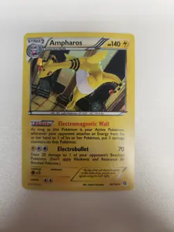 Ampharos - Holo Rare - 40/124 - Dragons Exalted BW 2012 - Pokemon Card - LP - Image 1