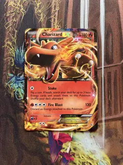 Charizard EX - 11/106 - Pokemon Flashfire XY Ultra Rare Card MP - Image 1