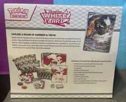 ⭐White Flare Elite Trainer Box ETB Factory Sealed Pokemon TCG⭐ - Image 5