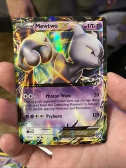 Pokemon Mewtwo Ex XY183 Black Star Promo 2016 - Image 1