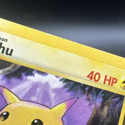 Pikachu 58/102 Yellow Cheeks Base Set 1999 Pokemon Unlimited - Image 2