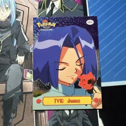 Topps Pokemon TV Animation Series 1 Holo Foil TV10 James - Image 1