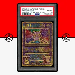 Pokemon PSA 10 Ancient Mew Mewtwo Strikes Back Movie Promo 2019 Japanese - Image 1