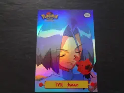 1999 Topps Pokemon Rainbow Foil #TV10 James Holo Blue Logo Series 1 TV 1st - Image 1