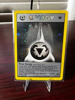 Pokemon Neo Genesis Metal Energy Holo 1st Edition #19 NM/LP - Image 1
