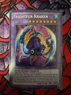 Frightfur Kraken FUEN-EN020 Secret Rare NM-M Unlimted Edition - Image 1