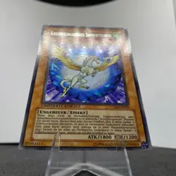 Yugioh Kristallungeheuer Saphirpegasus CT04-DE002 Secret Rare Exzellent - Image 4