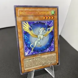 Yugioh Kristallungeheuer Saphirpegasus CT04-DE002 Secret Rare Exzellent - Image 5