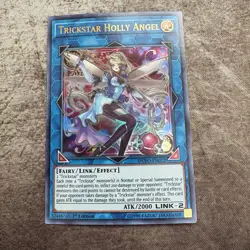 Trickstar Holly Angel - DUPO-EN072 - Ultra Rare 1st Ed Yugioh - LP - Image 1