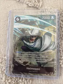 One Piece Helmeppo (Alternate Art) OP11-092 A Fist of Divine Speed Foil English - Image 1
