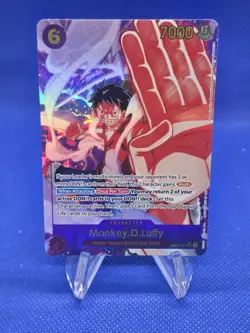 One Piece Extra Booster Anime 25th Collection Monkey D Luffy EB02-061 Alt SEC - Image 1