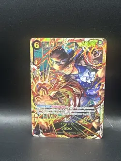 Sabo (120) OP13-120 Carrying On His Will Foil SEC One Piece - Image 1