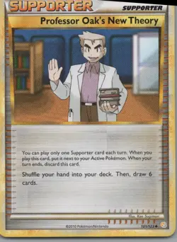 League & Championship Cards #101/123 Professor Oak's New Theory - Image 1