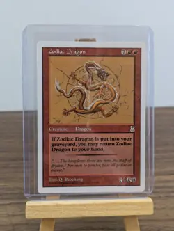Zodiac Dragon Portal Three Kingdoms NM Red Rare MTG Magic the Gathering Card - Image 2