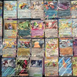 Huge Lot 500 Holo/Reverse/ex Pokemon Cards TCG Lot Everything Is Shiny - Image 1
