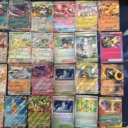 Huge Lot 500 Holo/Reverse/ex Pokemon Cards TCG Lot Everything Is Shiny - Image 2